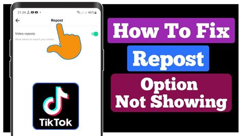 Why Can'T I Repost On Tiktok